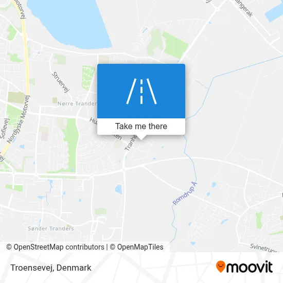 Troensevej map