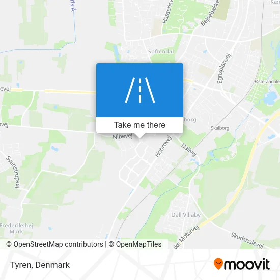 Tyren map