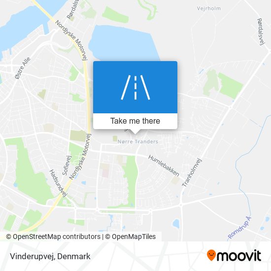 Vinderupvej map