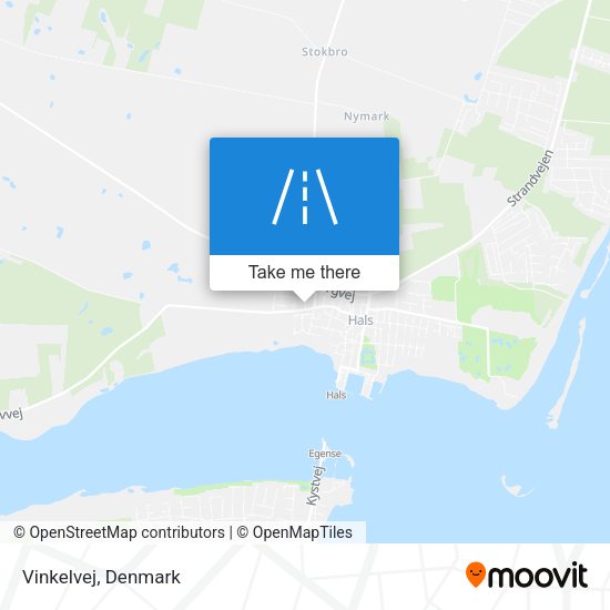 Vinkelvej map