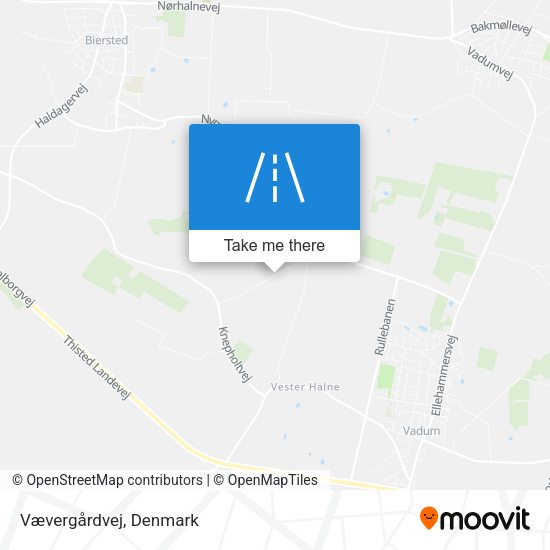 Vævergårdvej map
