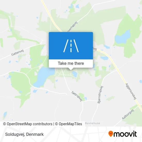 Soldugvej map
