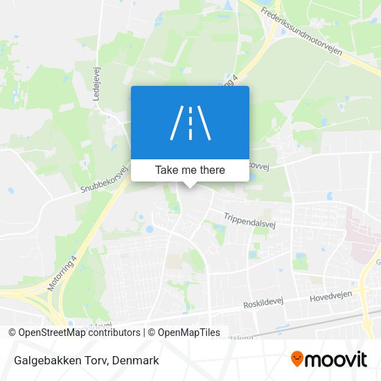 Galgebakken Torv map