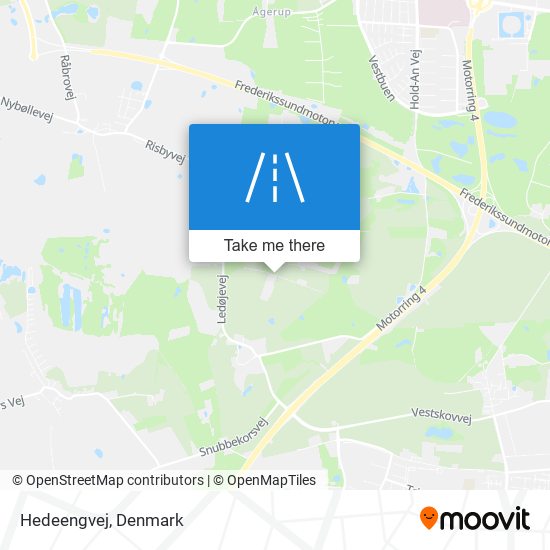 Hedeengvej map