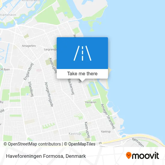Haveforeningen Formosa map