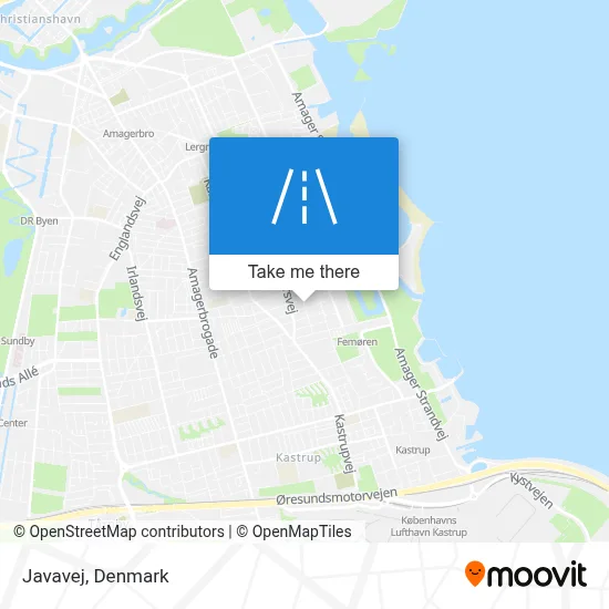 Javavej map