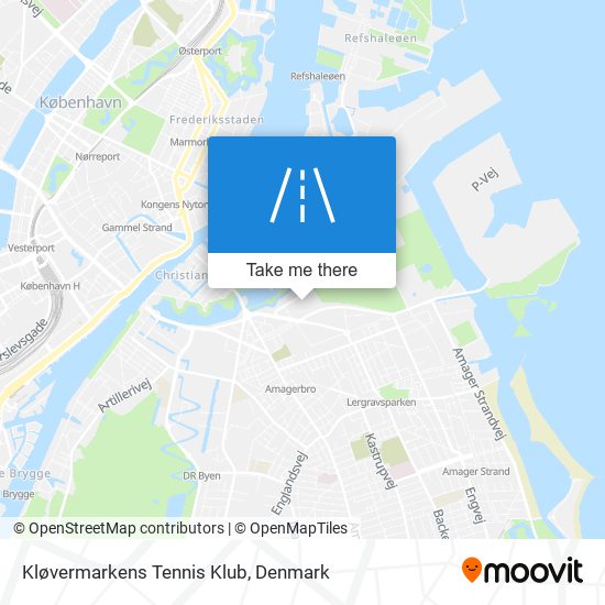 Kløvermarkens Tennis Klub map