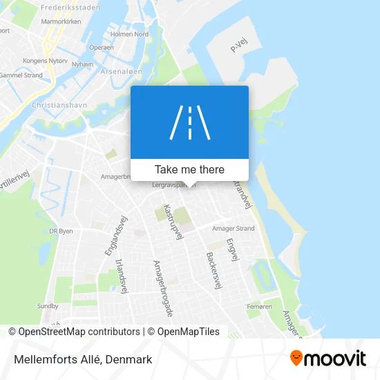 Mellemforts Allé map