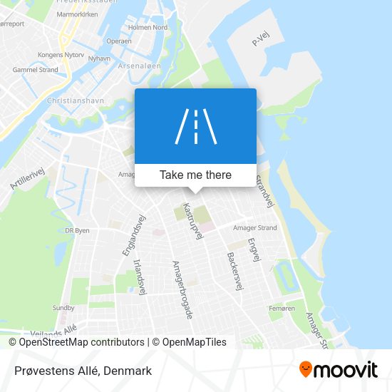 Prøvestens Allé map