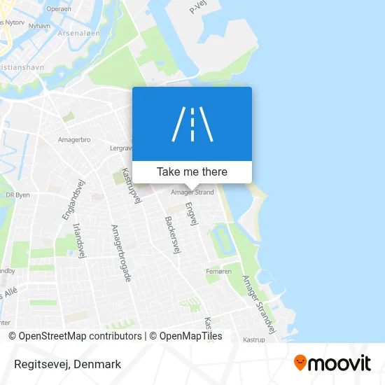 Regitsevej map