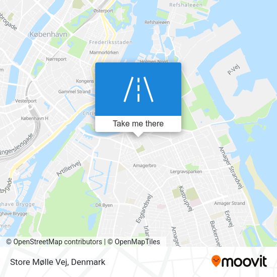 Store Mølle Vej map