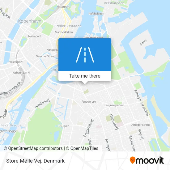 Store Mølle Vej map