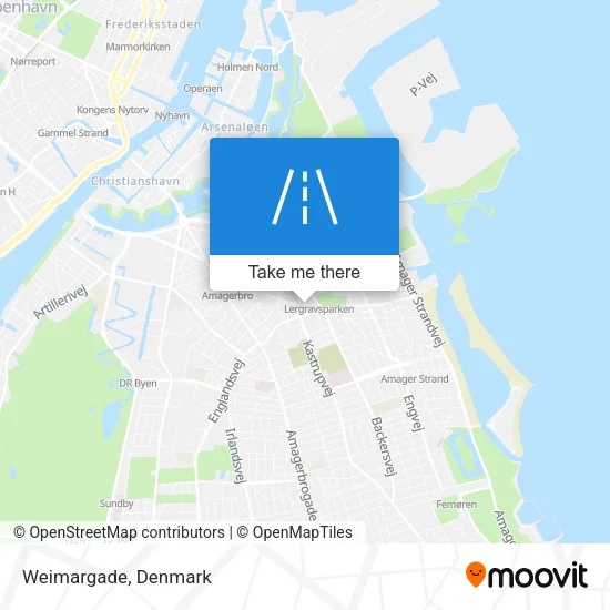 Weimargade map