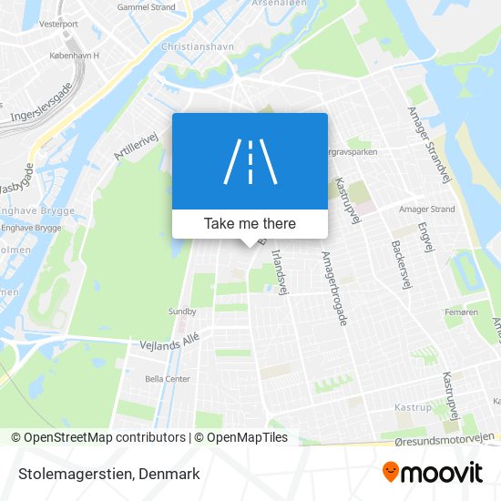 Stolemagerstien map