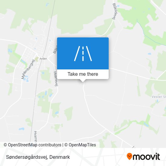 Søndersøgårdsvej map