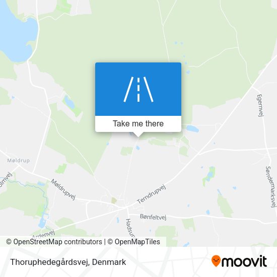 Thoruphedegårdsvej map