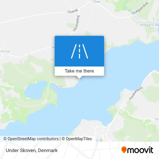 Under Skoven map
