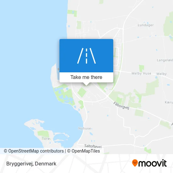 Bryggerivej map