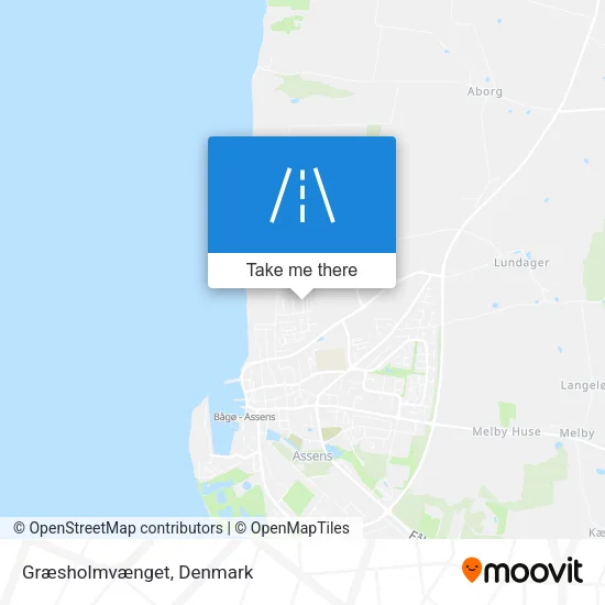 Græsholmvænget map
