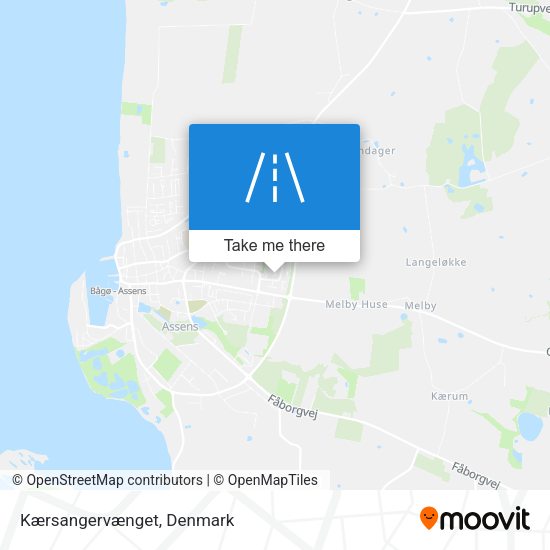 Kærsangervænget map