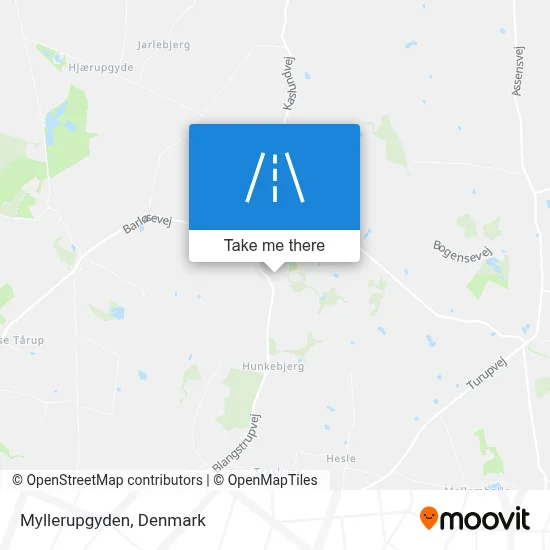 Myllerupgyden map