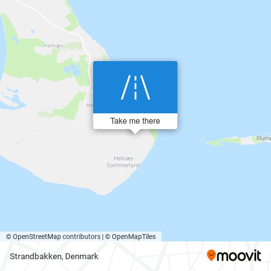 Strandbakken map