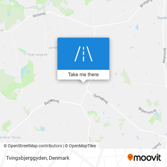 Tvingsbjerggyden map