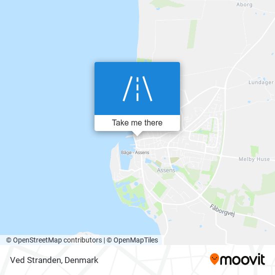 Ved Stranden map