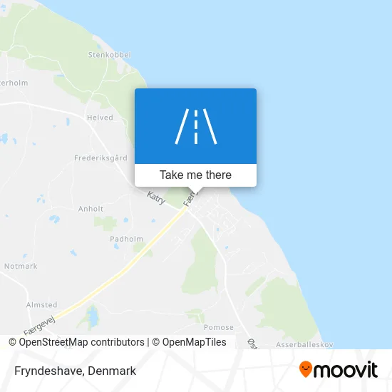 Fryndeshave map