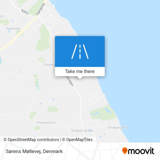 Sørens Møllevej map