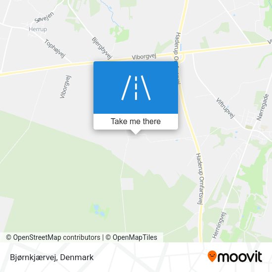 Bjørnkjærvej map