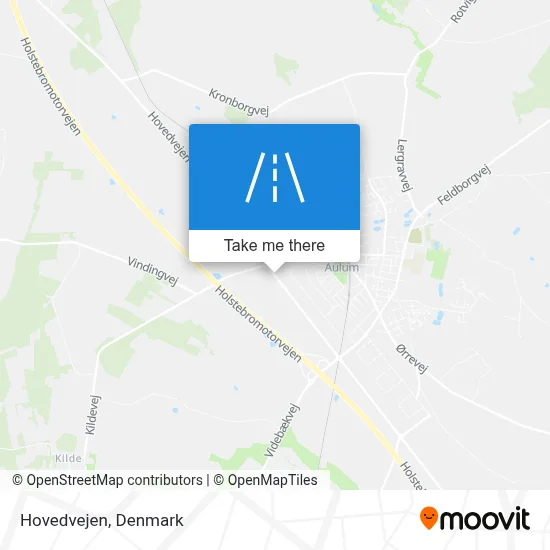 Hovedvejen map