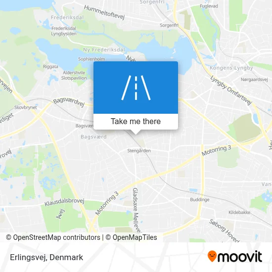 Erlingsvej map