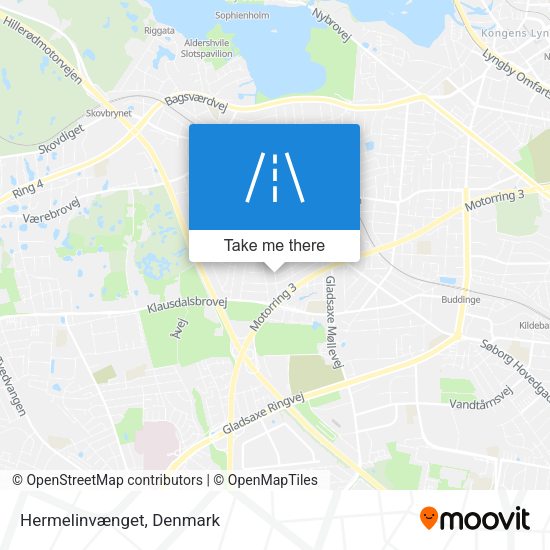 Hermelinvænget map