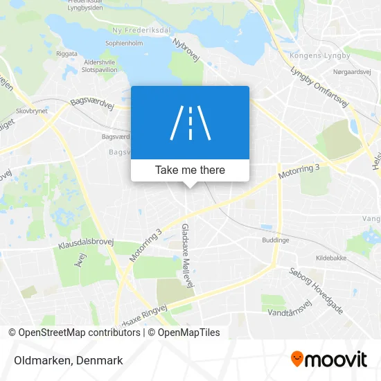 Oldmarken map