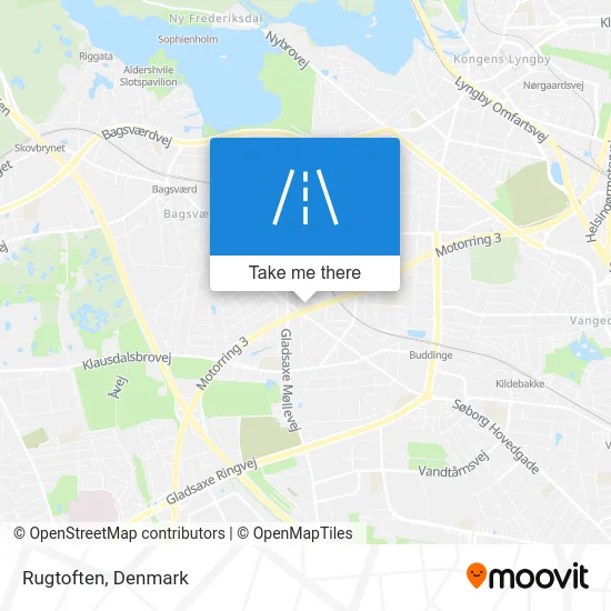 Rugtoften map