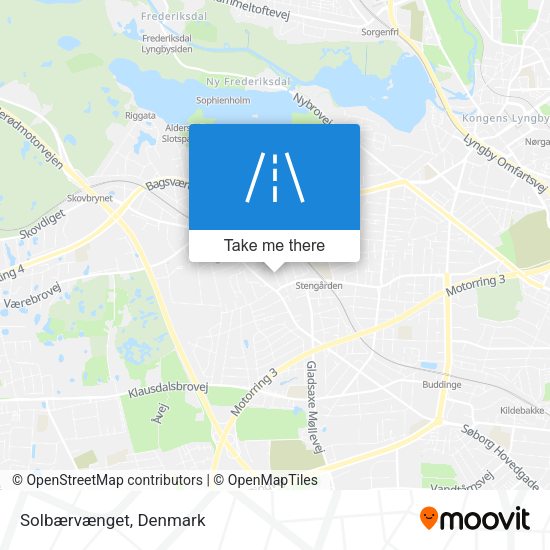 Solbærvænget map