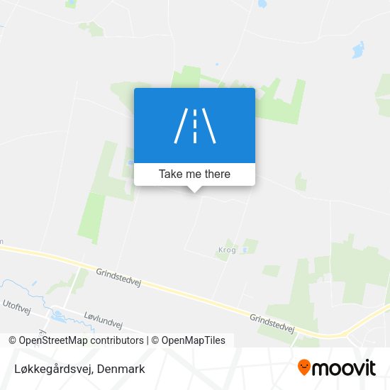 Løkkegårdsvej map