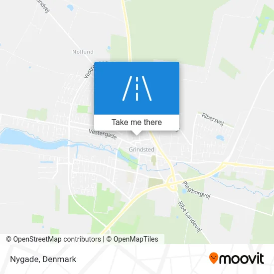 Nygade map