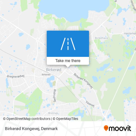 Birkerød Kongevej map