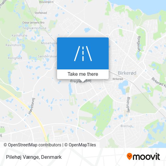 Pilehøj Vænge map