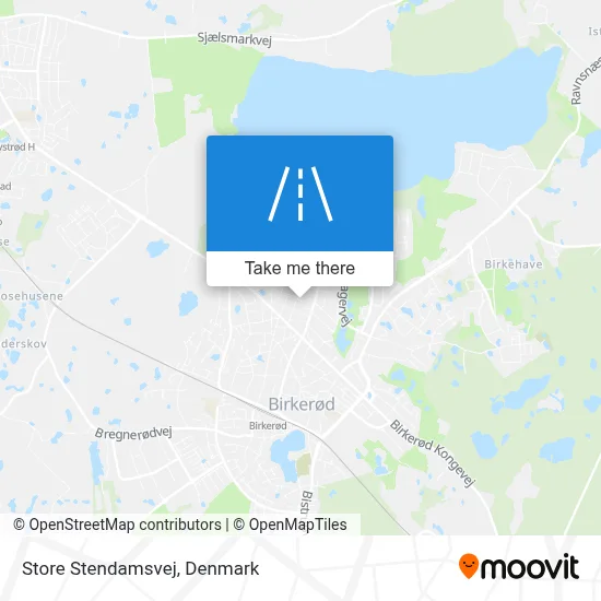 Store Stendamsvej map
