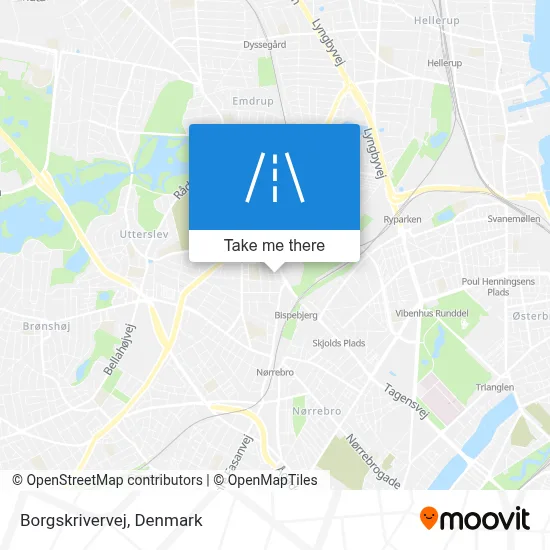 Borgskrivervej map