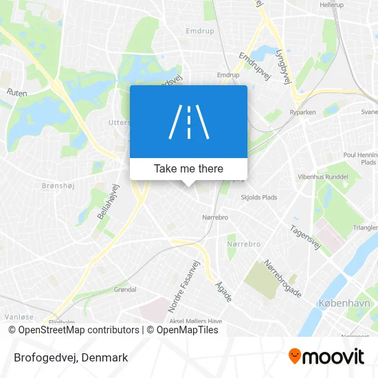 Brofogedvej map