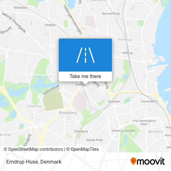 Emdrup Huse map