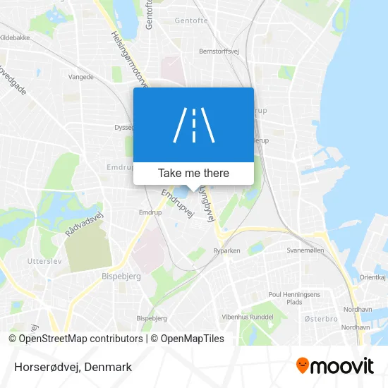 Horserødvej map