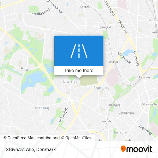 Støvnæs Allé map