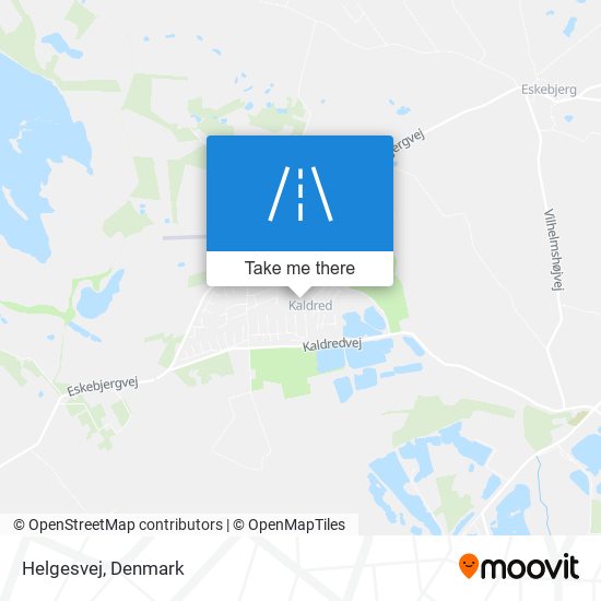 Helgesvej map