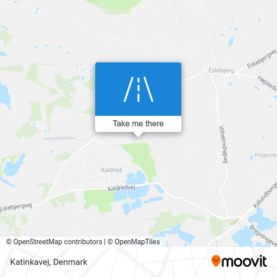 Katinkavej map