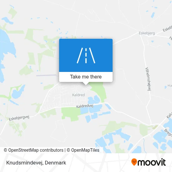 Knudsmindevej map